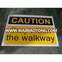 aluminum warning road safty signs